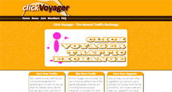 Desktop Screenshot of clickvoyager.com